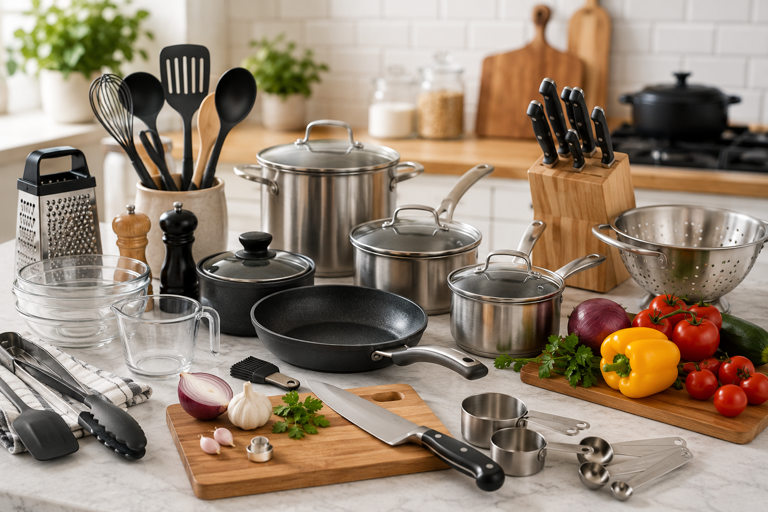 Essential Kitchen Tools and Gadgets: Must-Have Equipment for Home Chefs and Professionals